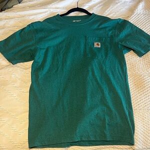 Carhartt Teal Pocket Tee